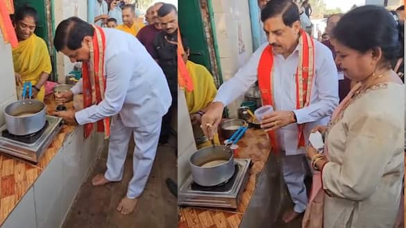 Chief Minister Mohan Yadav prepared tea at roadside tea stall roo