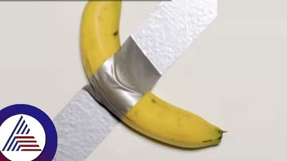 Viral banana Comedian taped to wall sold for over 12 crore rupees in auction suc 