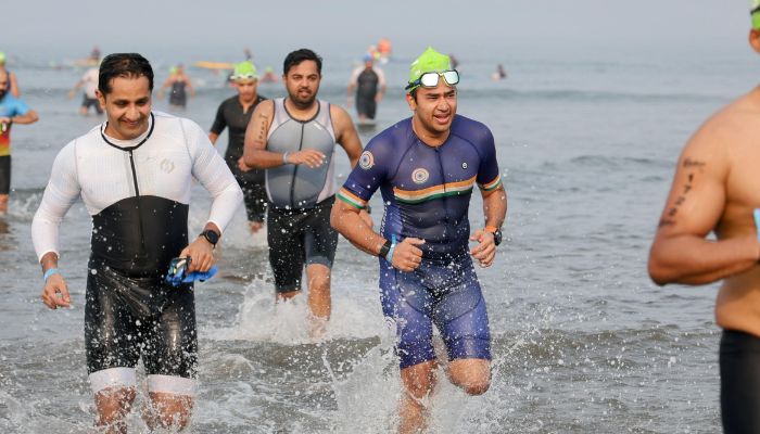 MP Tejasvi Surya completes Ironman challenge PM Modi other BJP leaders applaud feat WATCH vkp