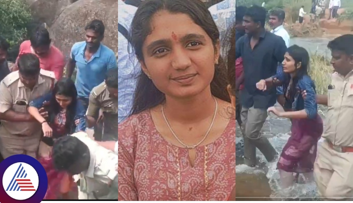 Karnataka Woman Rescued After 12 Hour Operation in Tumakuru Lake Selfie Incident sat