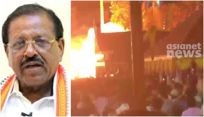 rajmohan unnithan mp Response on Neeleswaram Temple Festival Fireworks accident