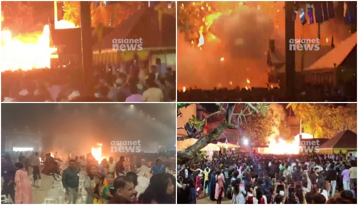 police took case against 8 people on Nileshwar temple festival fireworks accident over 150 injured  