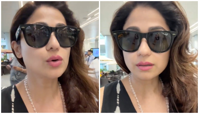 Shamita Shetty snaps at Indigo for offloading her Bags over weight limit [WATCH] RTM