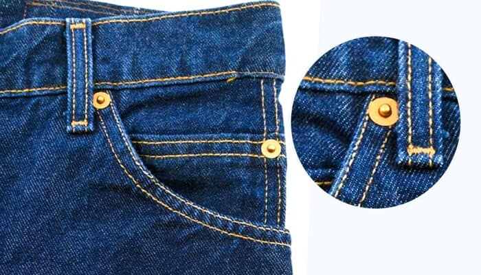 connection between jeans and copper rivets in tamil mks