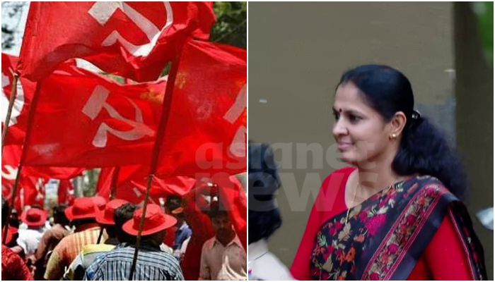 P P Divya surrendered as per CPM instruction Leaders rejected the criticisms  