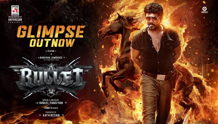 raghava lawrence brother elviin bullet movie glimpse out now ans