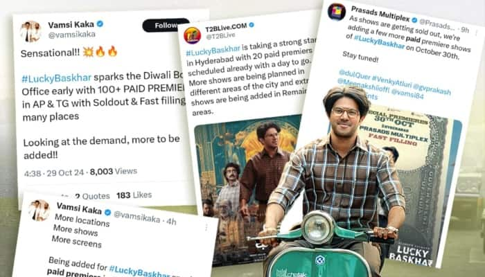 good pre sale business for dulquer salman movie lucky bhaskar 