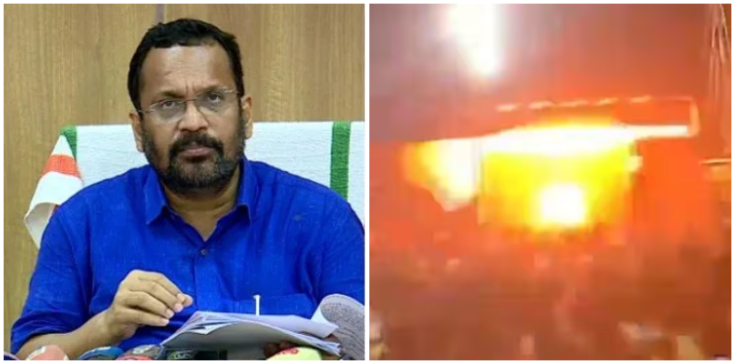 Neeleswaram fireworks accident 101 people are under treatment in 13 hospitals says Minister K Rajan 