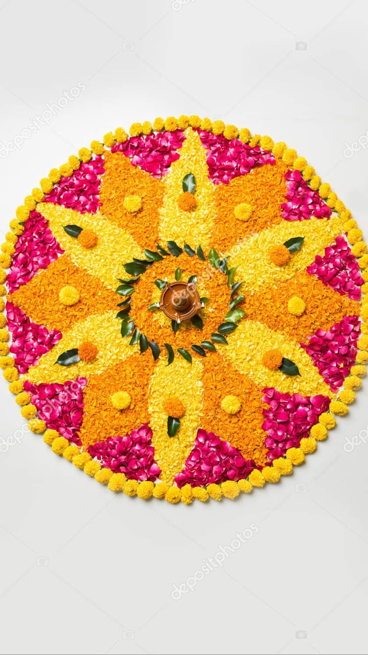 Diwali 2024: 6 stunning flower Rangoli designs ATG