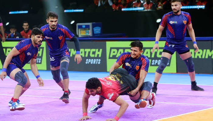 Bengaluru Bulls win against Dabang Delhi dedicated to Power Star Puneeth Rajkumar kvn