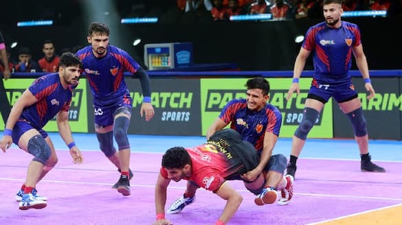 Bengaluru Bulls win against Dabang Delhi dedicated to Power Star Puneeth Rajkumar kvn