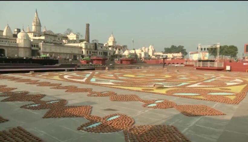 Joyful saints celebrate 'return' of Treta Yuga in Ayodhya as countdown begins to historic Deepotsav