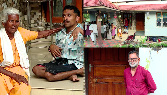 Bank foreclosure proceedings; differently-abled man and his family were evicted and the house locked in Aluva