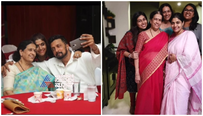 kiccha sudeep wife priya remembered Beloved Mother-in-Law Saroja Sanjeev gow