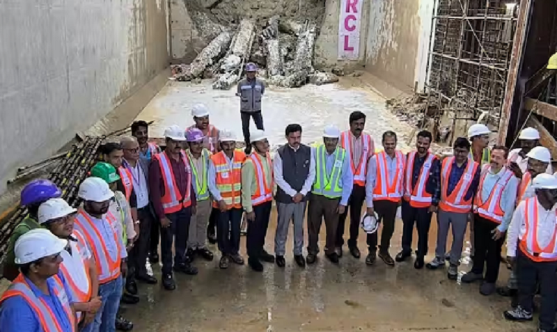 Pink Namma Metro Line Tunnel Complete At Bengaluru gvd