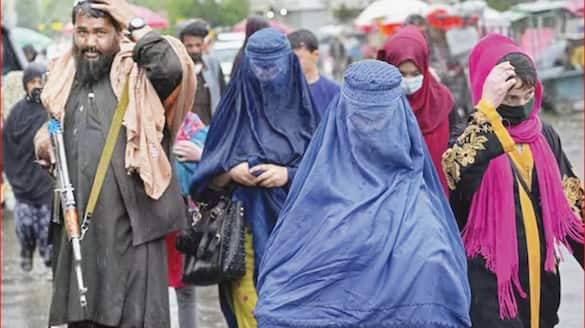 Taliban new bizarre rule Afghan women voice can't be heard even by other women in public rav