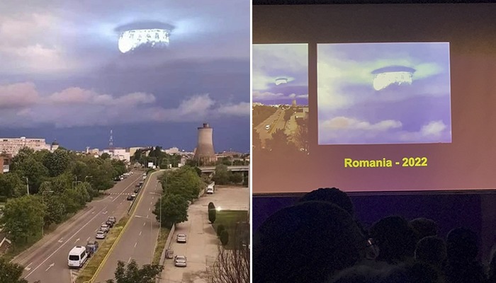 Ex Pentagon chief reveals photo of a UFO 'mothership', describes it as 'huge mini city floating in the sky' snt