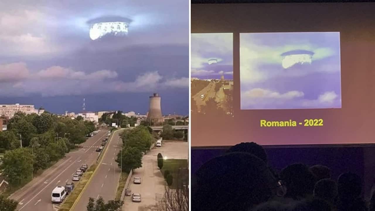 Ex Pentagon chief reveals photo of a UFO 'mothership', describes it as 'huge mini city floating in the sky'