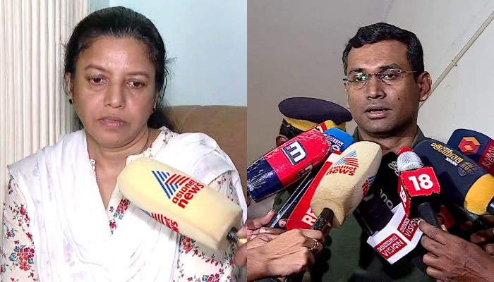 adm naveen babu death latest news naveen babu's wife manjusha against kannur collector  Don't believe the collector's words