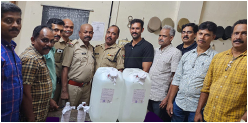 70 liters of spirit seized in Chittoor Investigation started for the accused