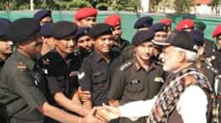 PM Narendra Modi Celebrates Diwali with Armed Forces near Indo Pak Border in Kutch gvd