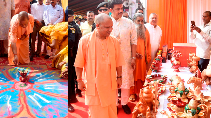 CM Yogi Launches 74 Development Projects in Vantangiya Village AKP