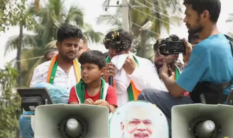 Channapatna By Election Candidate Nikhil Kumaraswamy Shed Tears Remembering his 2 Defeats gvd