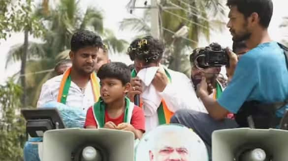 Channapatna By Election Candidate Nikhil Kumaraswamy Shed Tears Remembering his 2 Defeats gvd