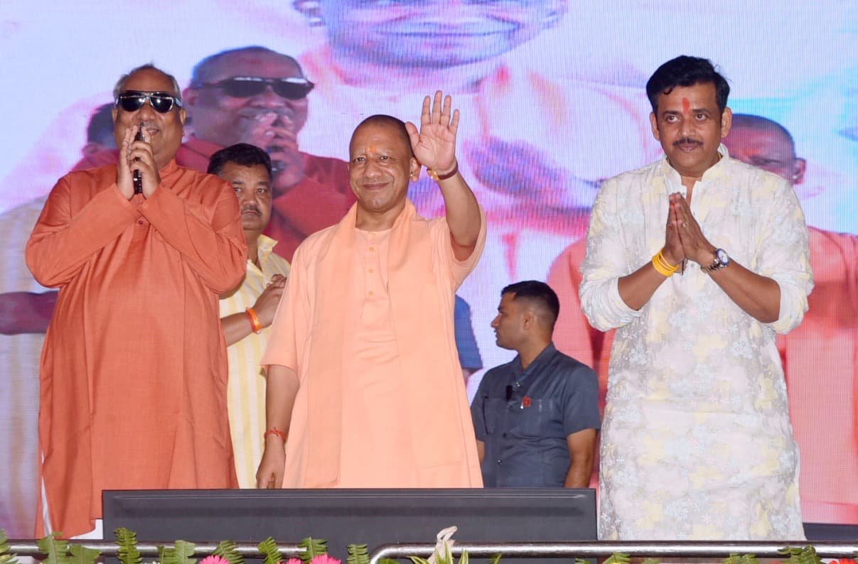 CM Yogi Launches 74 Development Projects in Vantangiya Village AKP