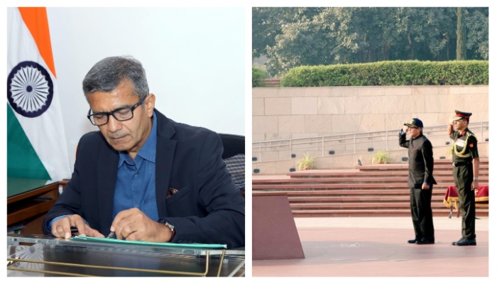 Rajesh Kumar Singh IAS has taken charge as Secretary of the Union Ministry of Defence