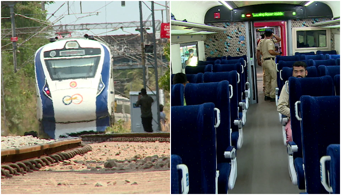 The factory for making the floor, berths of coaches of Vandebharath train starts in Kasaragod