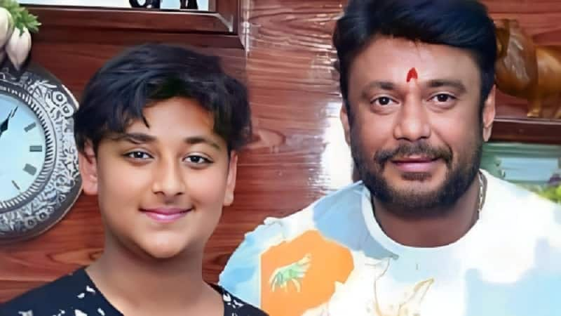 Actor Darshan Released on His Sons Birthday Time gvd