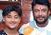 Actor Darshan Released on His Sons Birthday Time gvd