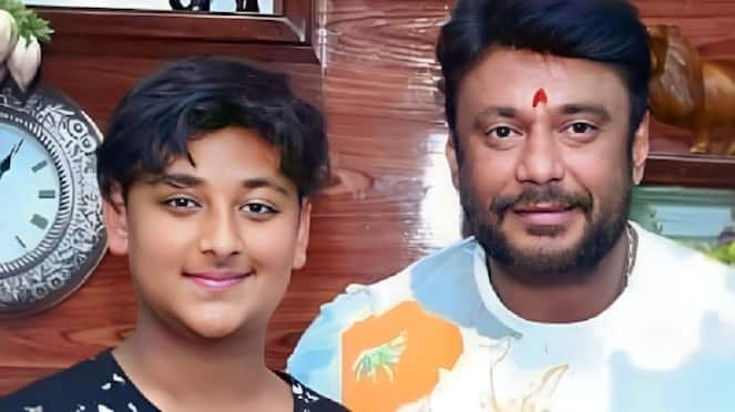 Actor Darshan Released on His Sons Birthday Time gvd