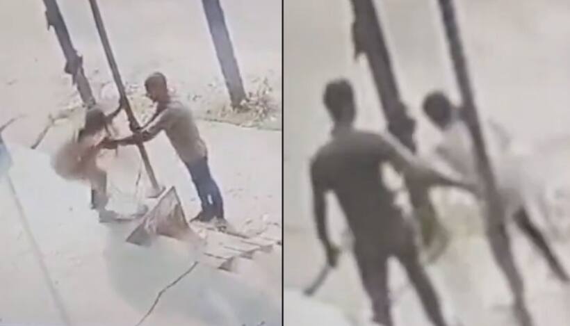 Caught on camera: Man gropes, forcefully hugs 12-year-old girl returning from temple in UP's Meerut (WATCH)