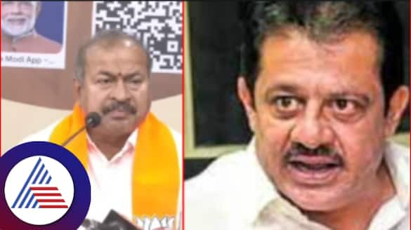 BJP MLA Channabasappa outraged against zameer ahmed khan about waqf property dispute rav