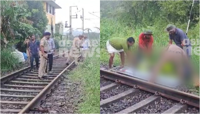 train accident shornur train hit  four sanitation workers died latest news