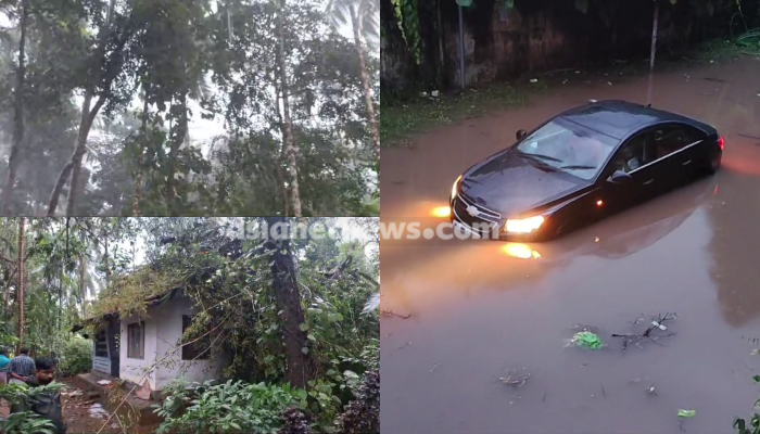 Heavy rain continues across Kerala one dead 