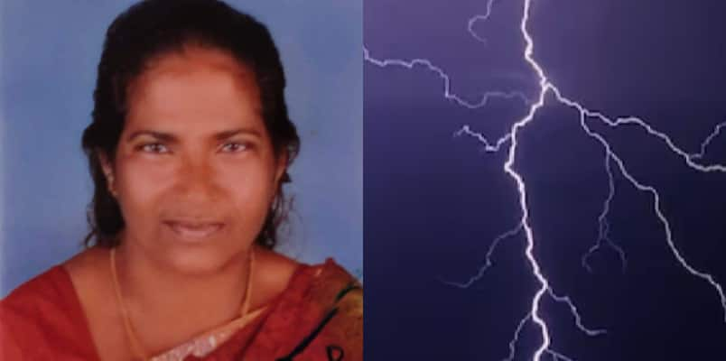 government farm woman worker killed by lightning in haripad