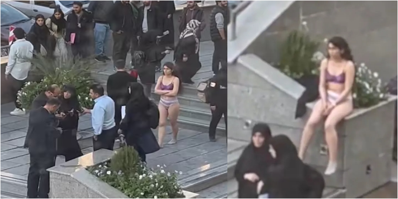 Woman Strips At Iran University To Protest Strict Dress Code