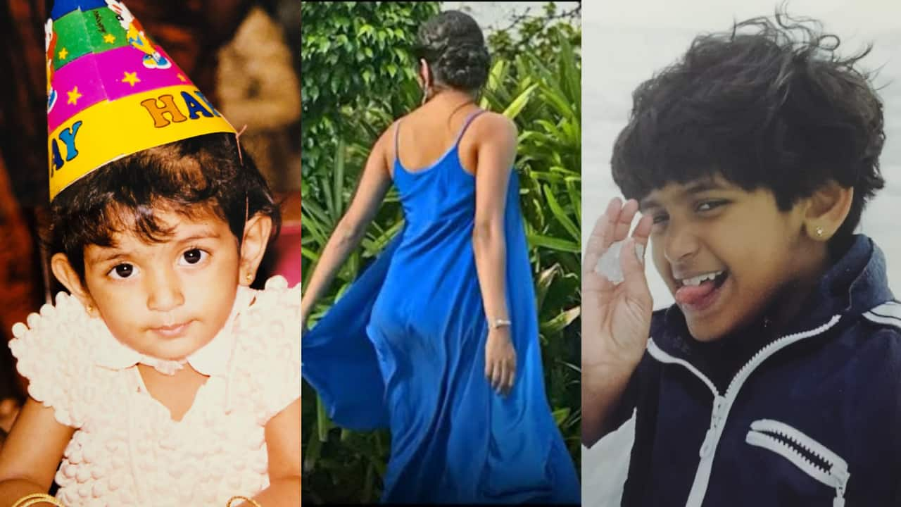 Tamil Cinema Actress Aditi Shankar Rare Childhood Photos viral gan