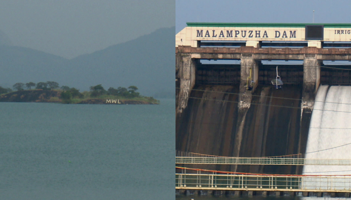 For the first time since 2018 water level in Malampuzha Dam reached its maximum capacity of 115.06 meters warning alert issued