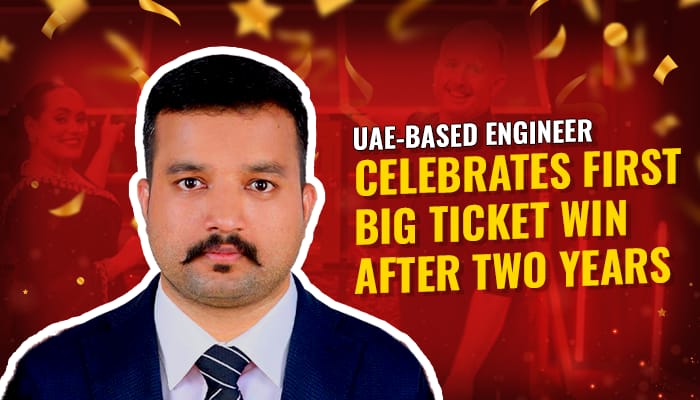 UAE Based Indian Engineer Celebrates First Big Ticket Win After Two Years