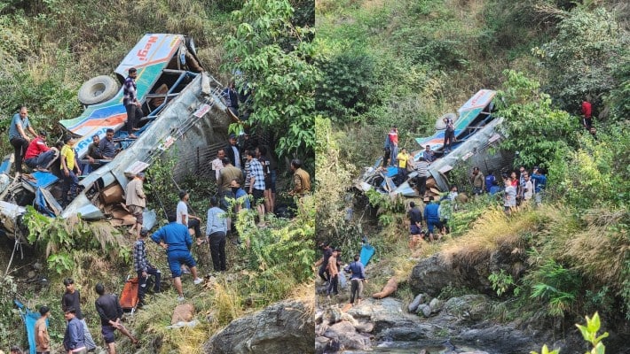 उत्तराखंड बस दुर्घटना: एक चूक और खत्म हो गईं 20 जिंदगियां, चौतरफा हाहाकार - uttarakhand  bus accident in almora near marchula over 20 dead and several injured -  Asianetnews Hindi