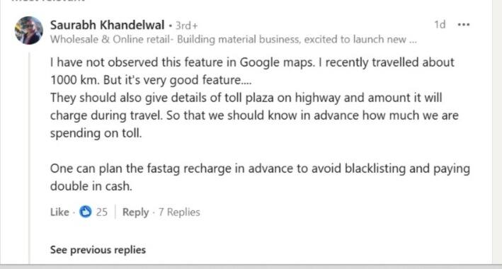 Thane man calls for Diwali bonus for person behind Google Maps' 'take flyover' pop-up; see VIRAL LinkedIn post shk