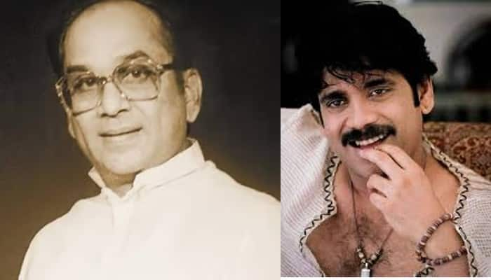 ANR Advice to son Akkineni  Nagarjuna on Onscreen Romance  gow