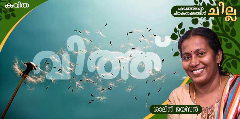 chilla Malayalam poem by Salini Jason