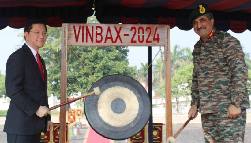 India, Vietnam begin 5th edition of joint military exercise "VinBax 2024" at Ambala and Chandimandir