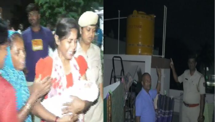 New born Baby killed by throwing it into Overhead Water Tank In  Anekal san