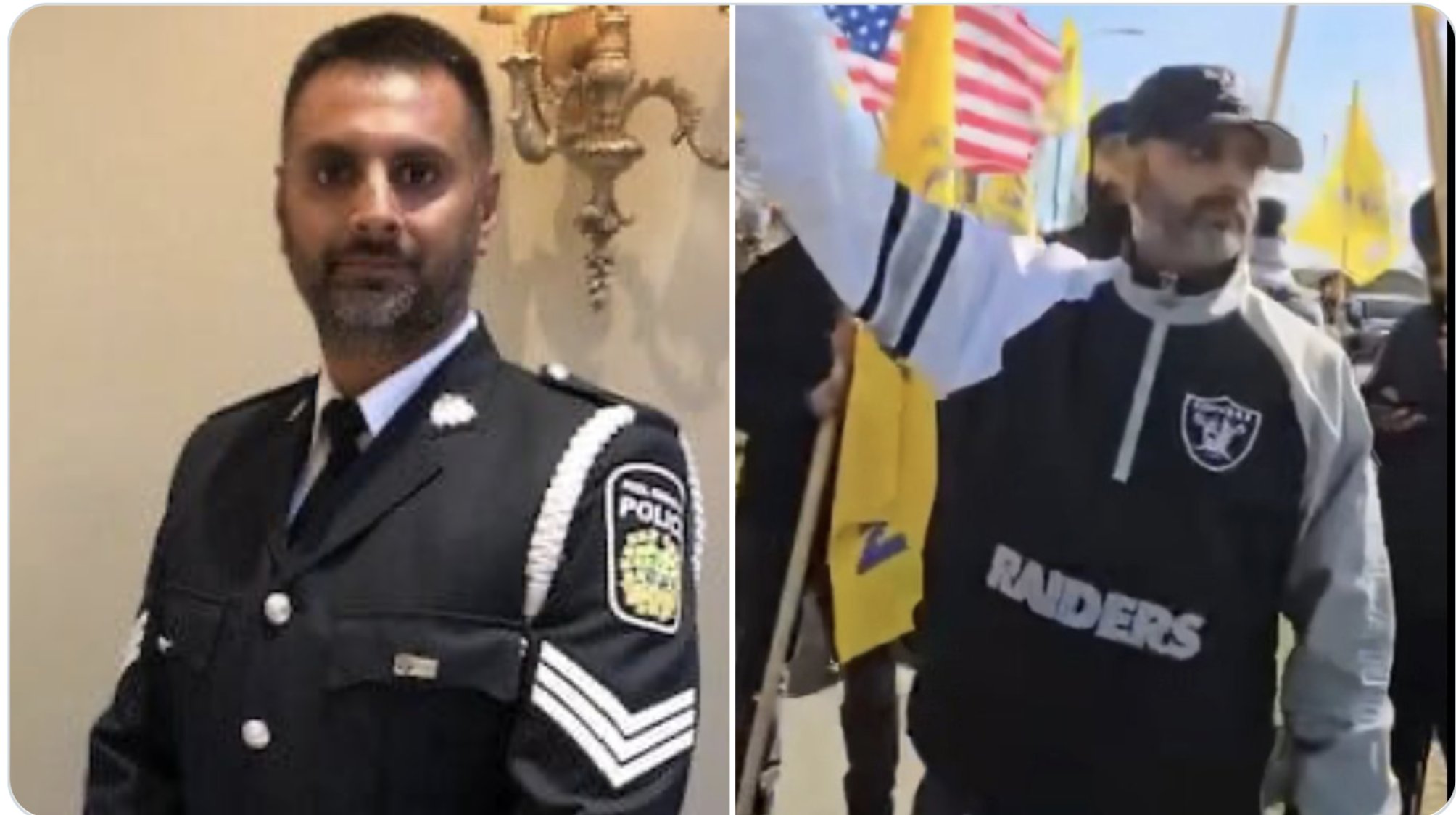 Canadian police officer suspended for attending pro-Khalistan protest outside Hindi temple in Brampton snt